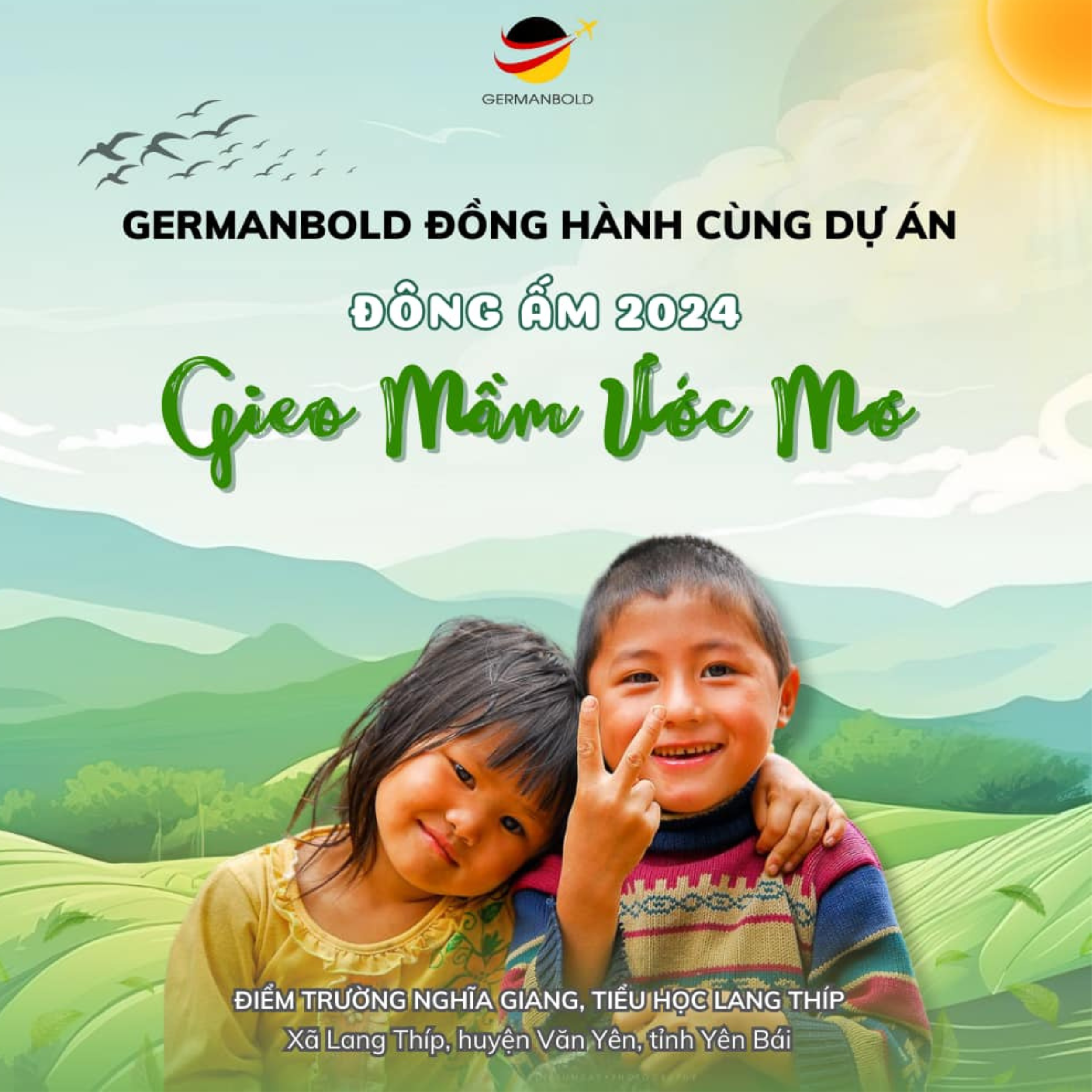 HOẠT ĐỘNG THIỆN NGUYỆN - DẤU ẤN VĂN HÓA CỦA GERMANBOLD
